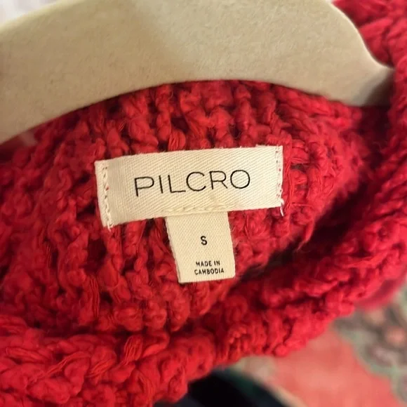 NWT Anthropologie Pilcro Sailcloth Hooded Sweater - Picture 7 of 9